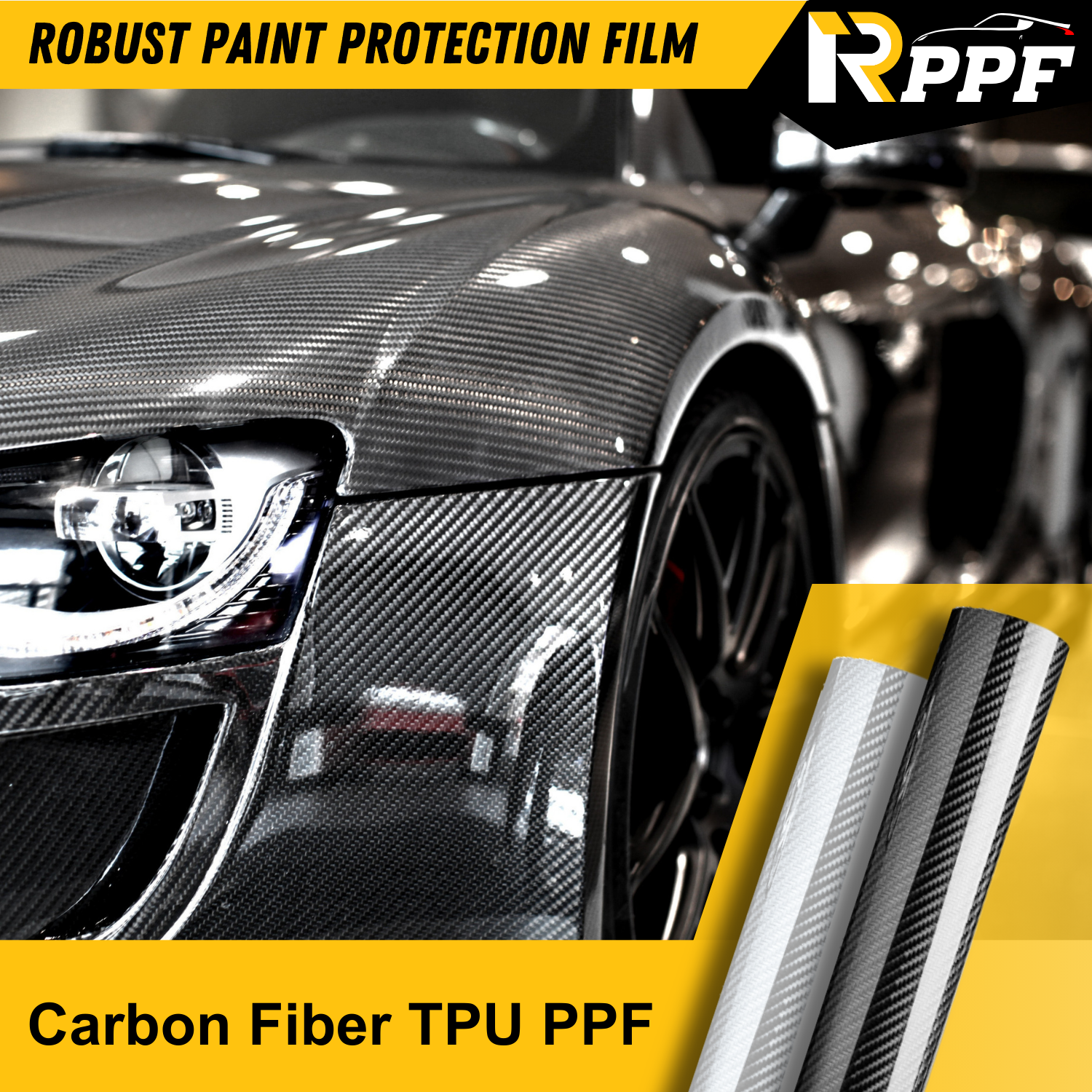 New Release from RPPF, ACE series Carbon Fiber TPU PPF
