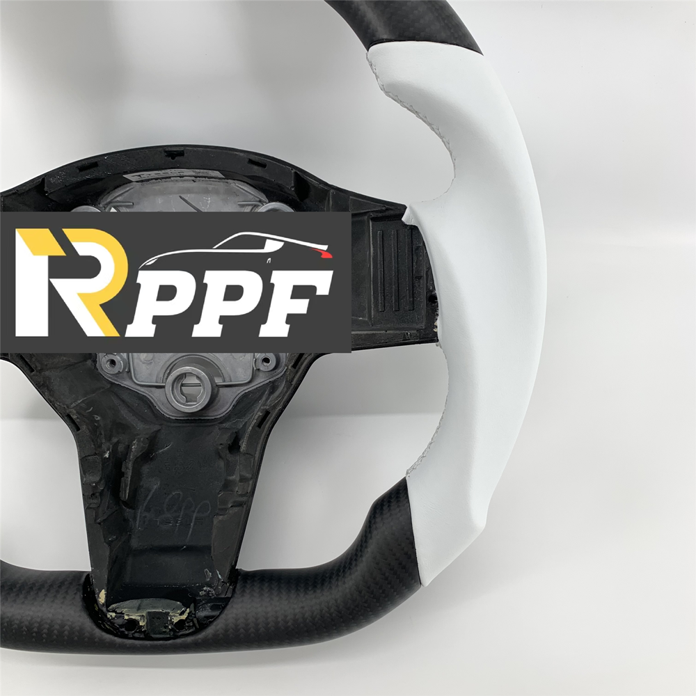 RPPF for Tesla Model 3/Y 2017-2025 Carbon Fiber Steering Wheel