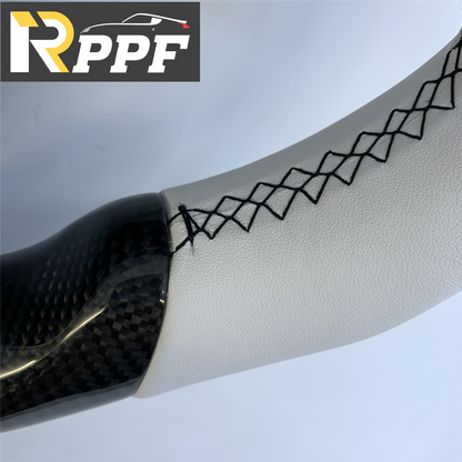 RPPF for Tesla Model 3/Y 2017-2025 Carbon Fiber Steering Wheel