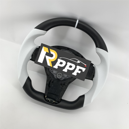 RPPF for Tesla Model 3/Y 2017-2025 Carbon Fiber Steering Wheel