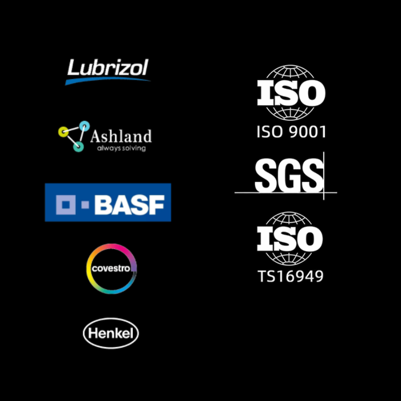 TPU of RPPF's PPF adopts master batches from top 500 chemical suppliers like Lubrizol, D-BASF, and Ashland glue, matching the quality of Xpel and Stek.  Our car films meet European REACH, RoHS certifications, and FDA, ISO standards.