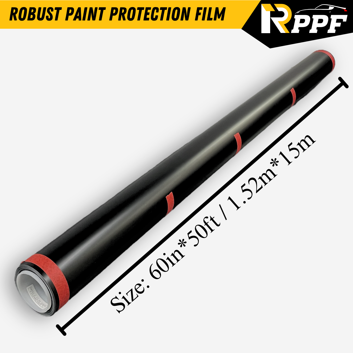 RPPF Matte Black TPU PPF Size 60inx50ft.