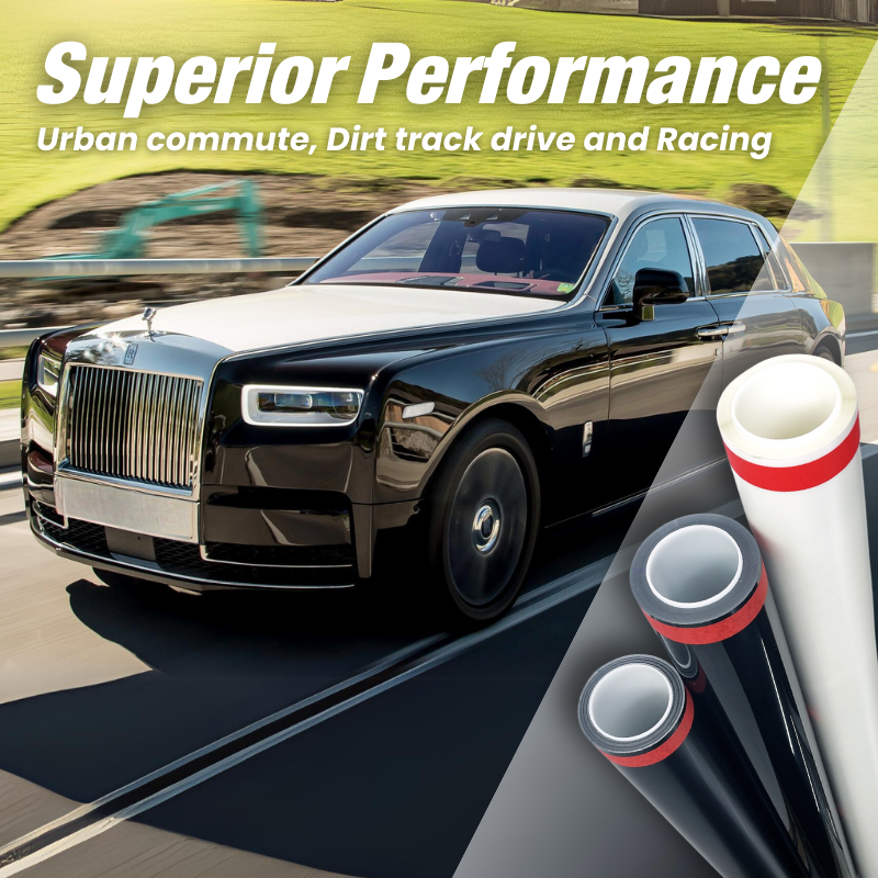 RPPF LUX Series TPU PPF excels in every aspect of performance, specifically designed for high tensile strength and long-lasting protection. With a tensile rate exceeding 360% and an instant self-healing nano-coating, it can provide a robust shield for your car, effectively protecting it from damage and self-healing in diverse environments.